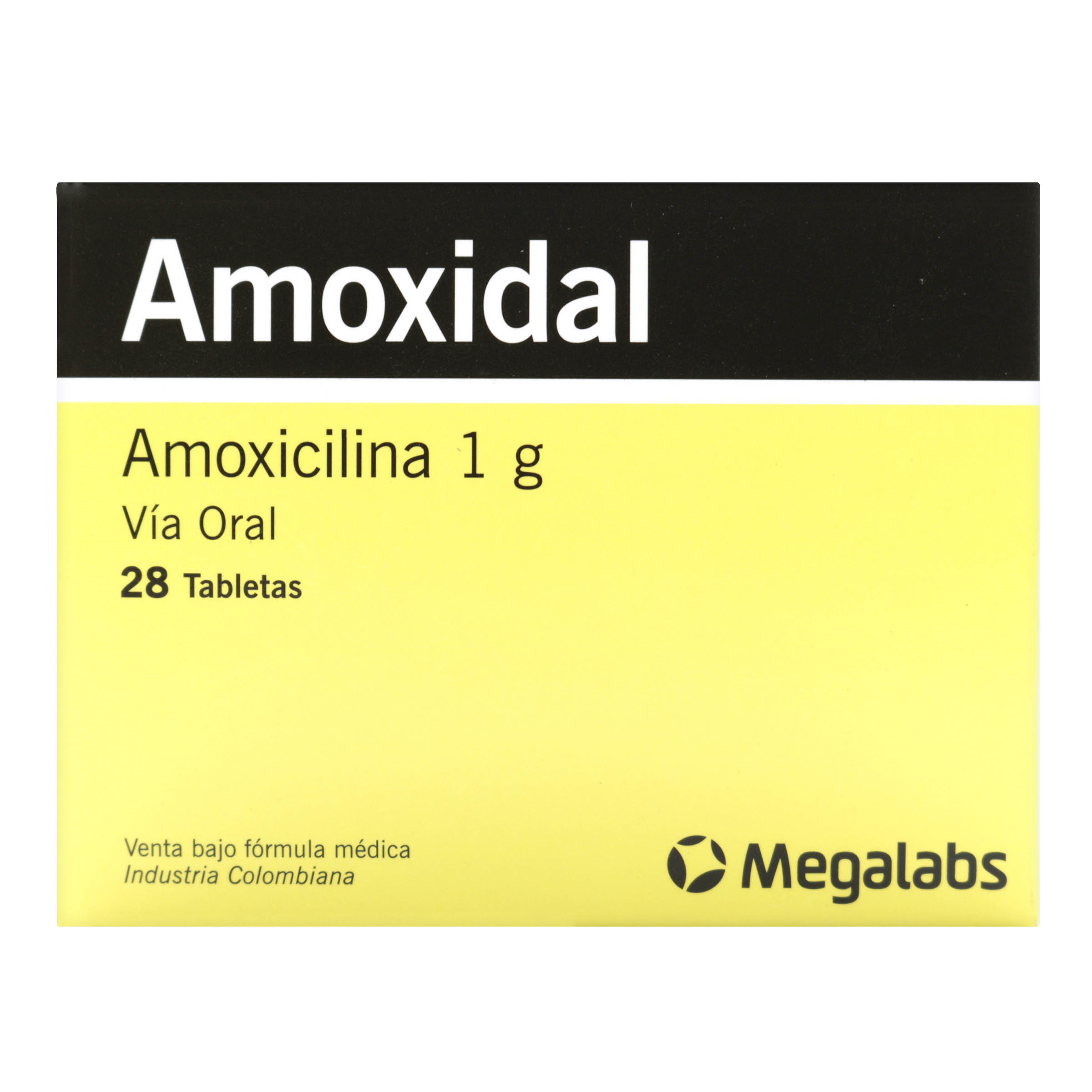 AMOXIDAL 1 GR 28 COMPRIMIDOS