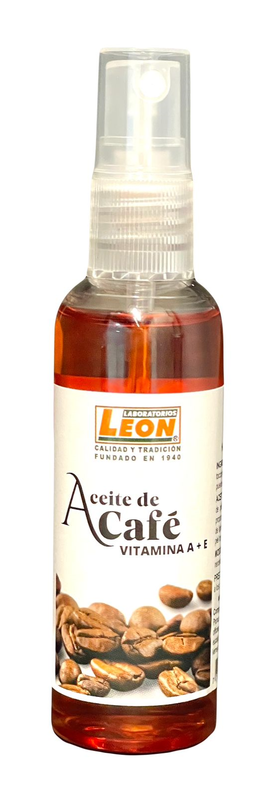 ACEITE CAFE SPRAY 60 ML LEON