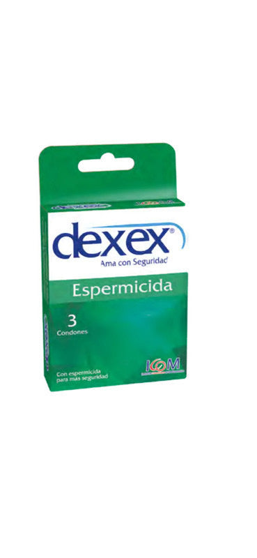 PRESERVATIVO DEXEX ESPERMICIDA 3 UNIDADES ICOM