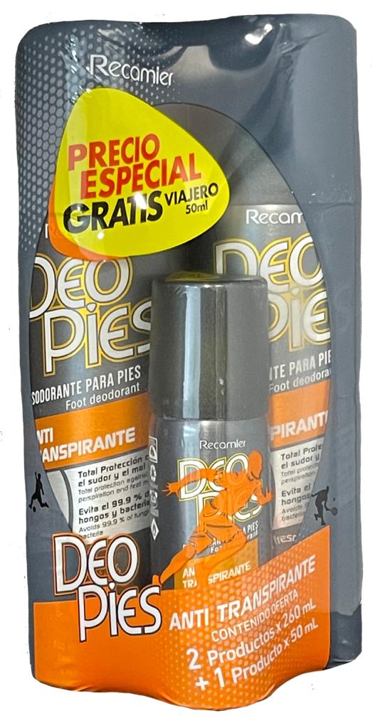 Desodorante Para Pies Recamier Xtrem 260 ml