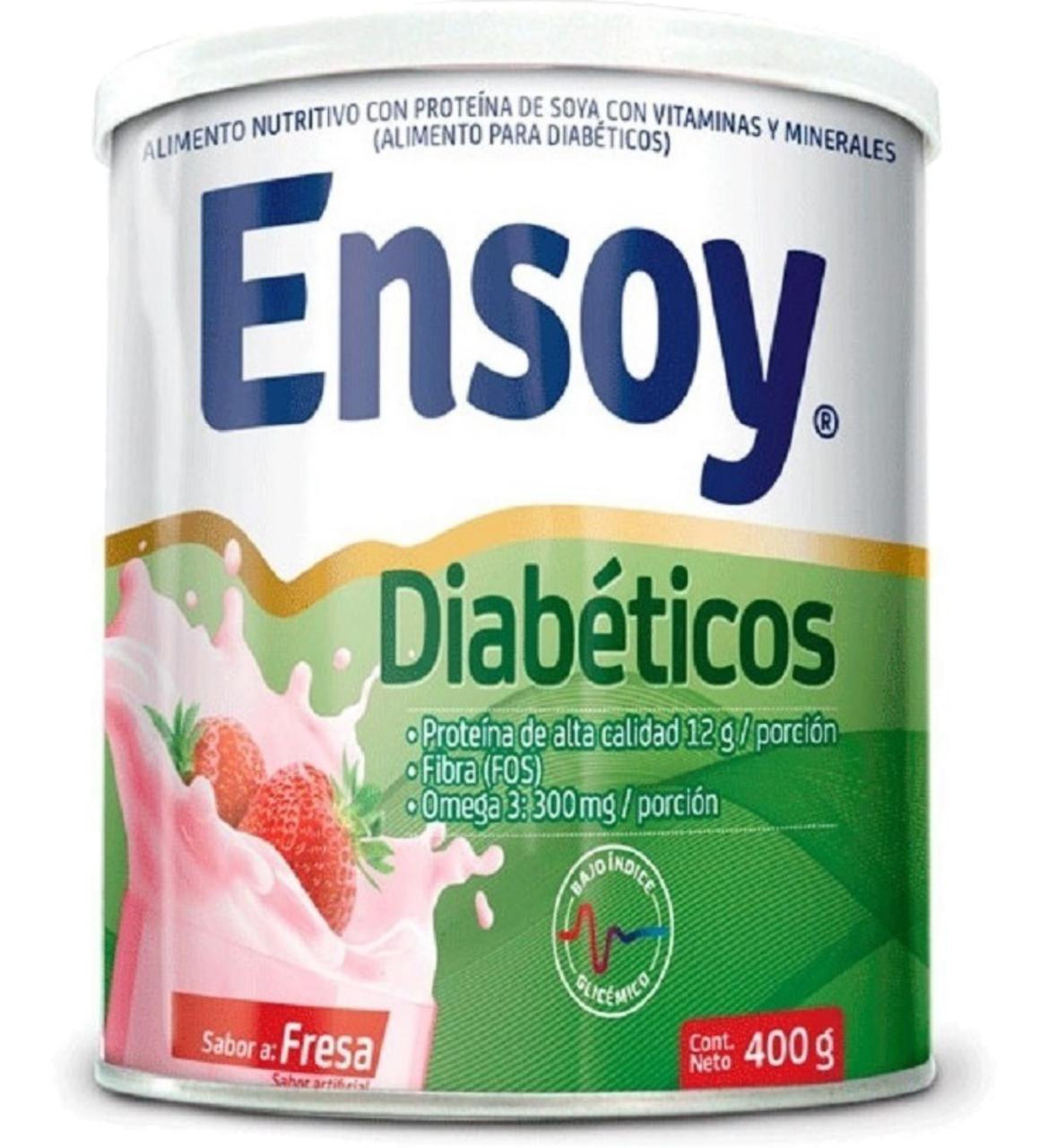 ENSOY DIABETICOS FRESA 400 GR