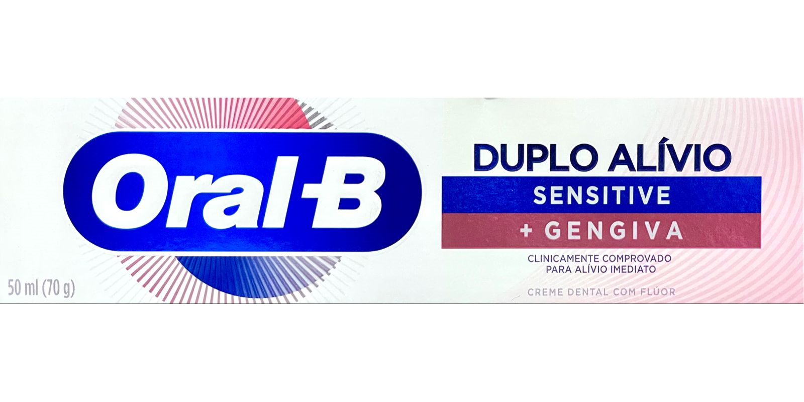 CREMA DENTAL ORAL B DUPLO ALIVIO 50 ML (CG) Uno A Droguerias