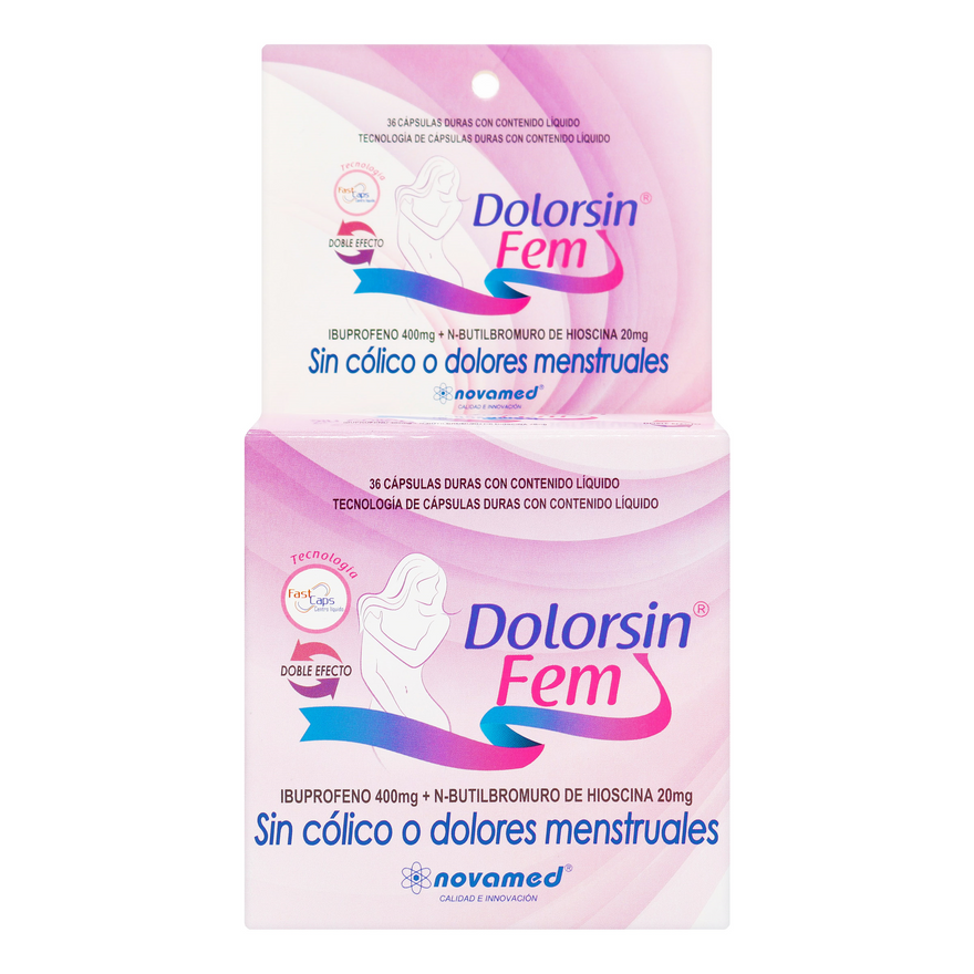¿Dolorsin Fem o Espasmydol? ¿Cuál es mejor para cólicos y dolores menstruales? — Uno A Droguerías