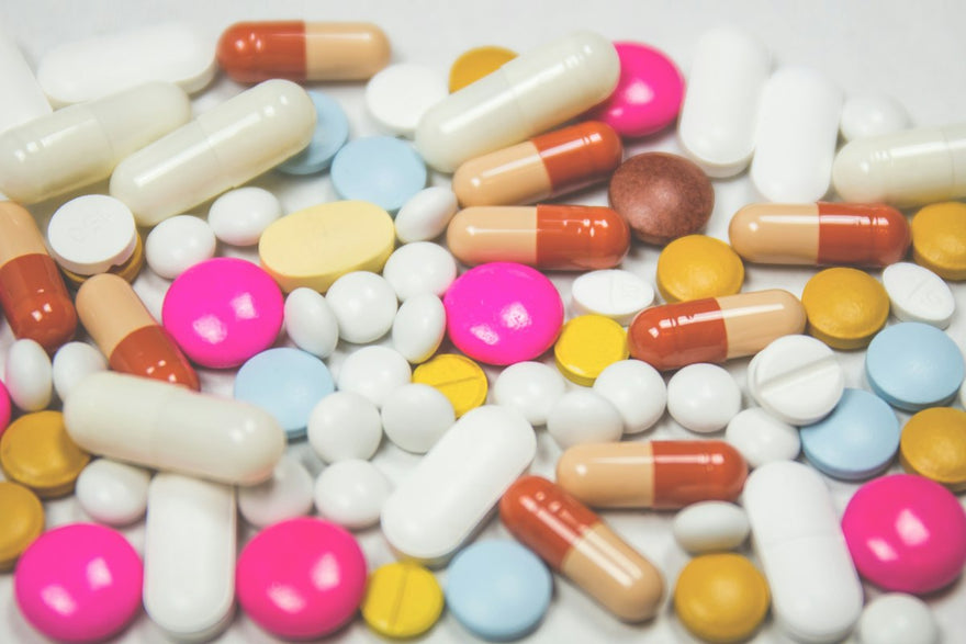 Tabletas y cápsulas de medicamentos