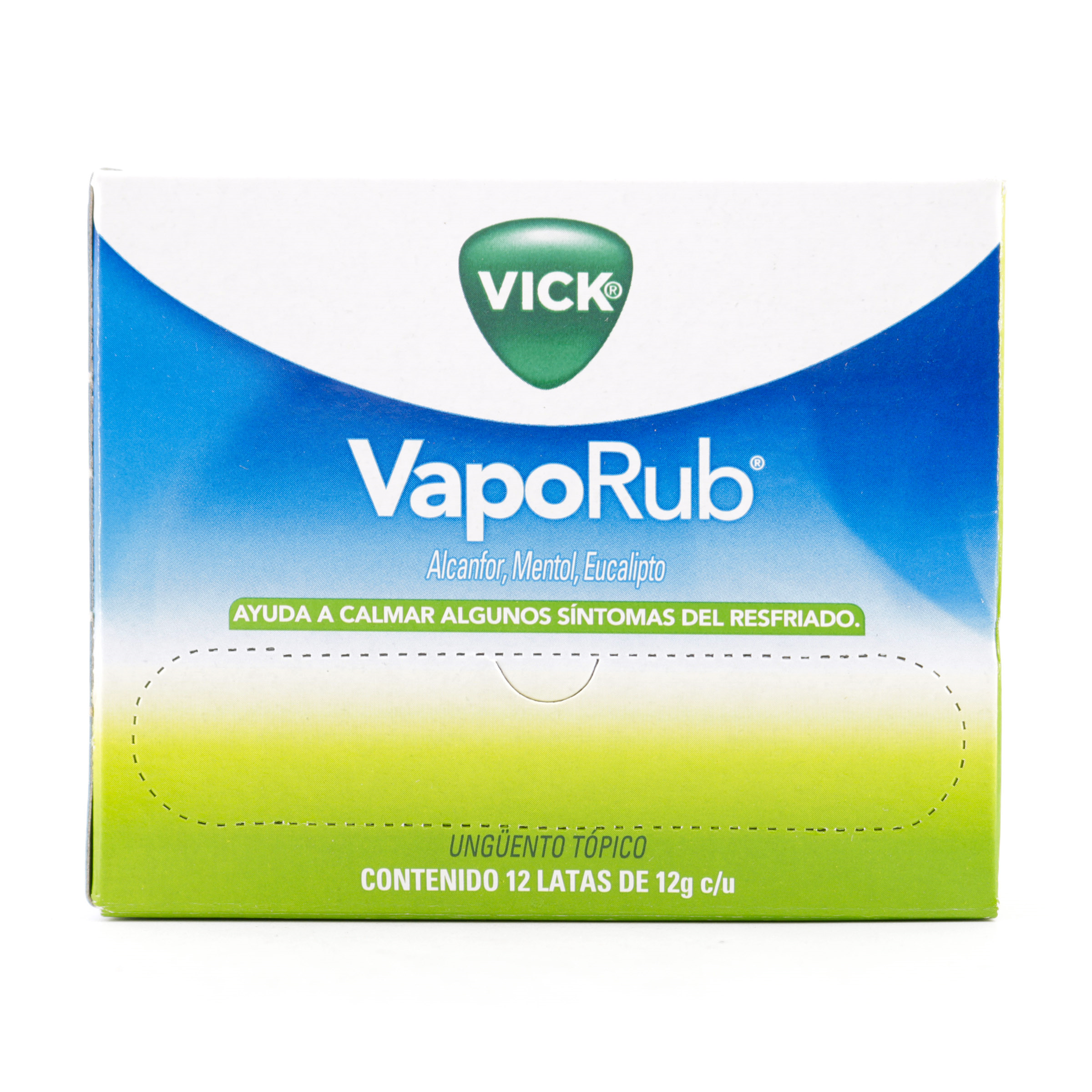 (F) VICK VAPORUB 12 GR 12 UNIDADES - 1 UNIDADES