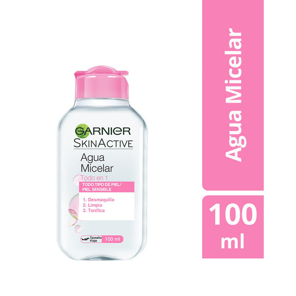 Agua Micelar Garnier Skin Active Todo en 1 100 ml — L'Oréal Colombia
