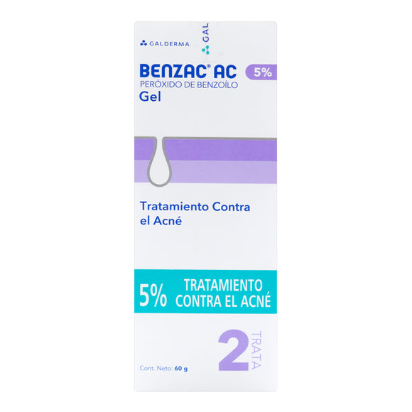 BENZAC AC 5% 60 GR GEL