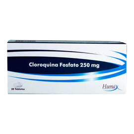 CLOROQUINA 250 MG 20 TABLETAS HP