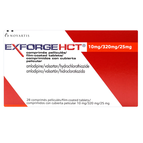 EXFORGE HCT 10_320_25 MG 28 COMPRIMIDOS - (CG)