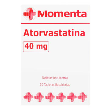 Atorvastatina 40 mg 30 tabletas — Momenta
