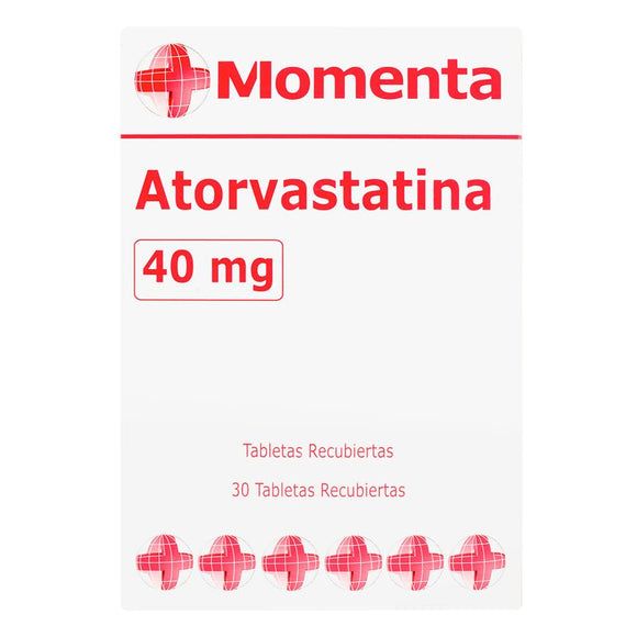 Atorvastatina 40 mg 30 tabletas — Momenta