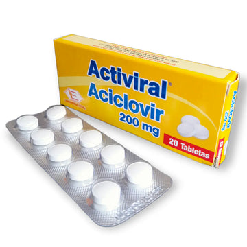 Activiral aciclovir 200mg 20 tabletas — Labquifar