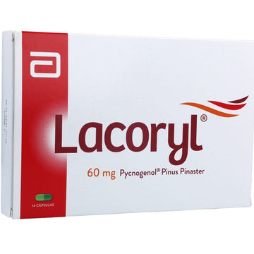 Lacoryl 60mg Pycnogenol 14 cápsulas — Lafrancol