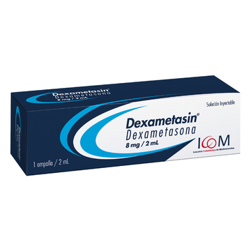 Dexametasin dexametasona 8mg/2ml ampolla inyectable — ICOM