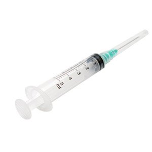 Jeringa Fast Care 3 piezas 5ml 21G x 1 1/2 caja 100 unidades — Icom