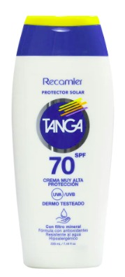 BLOQUEADOR TANGA SPF 70 ADULTOS CREMA 220 ML