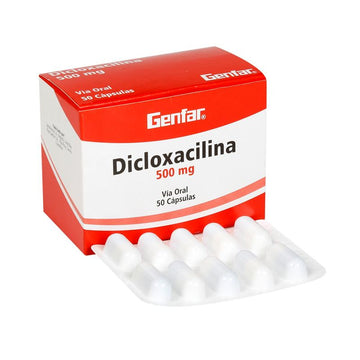 Dicloxacilina 500 mg cápsulas — Genfar