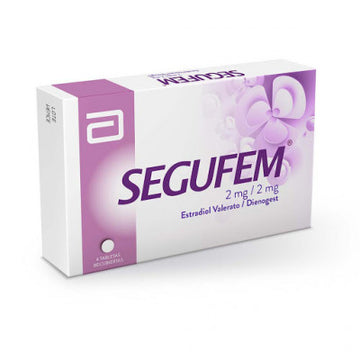 Segufem 2mg/2mg 28 Tabletas Estradiol Valerato + Dienogest — Lafrancol