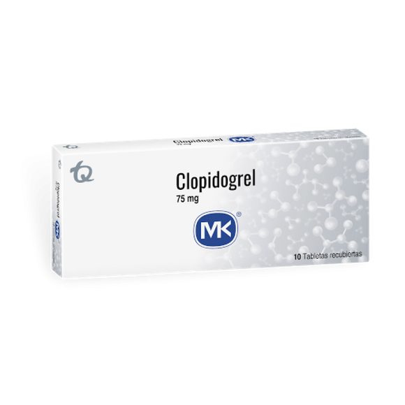 Clopidogrel 75mg 30 Tabletas — Tecnoquímicas mk