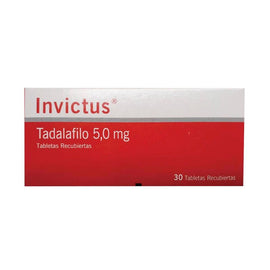 Invictus Tadalafilo 5 mg 30 Tabletas Siegfried