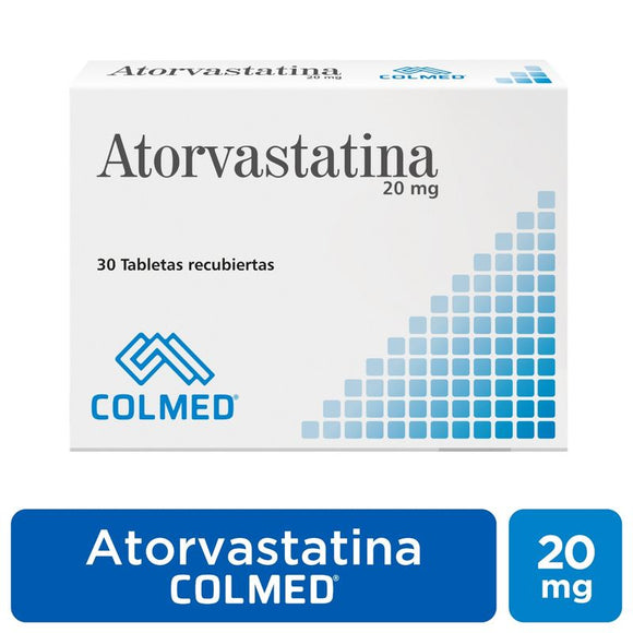 Atorvastatina 20mg 30 tabletas — Procaps