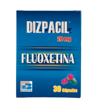 Dizpacil Fluoxetina 20mg 30 cápsulas blandas — Bioquifar