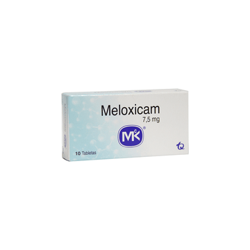 Meloxicam 7.5mg 10 tabletas — Tecnoquímicas MK