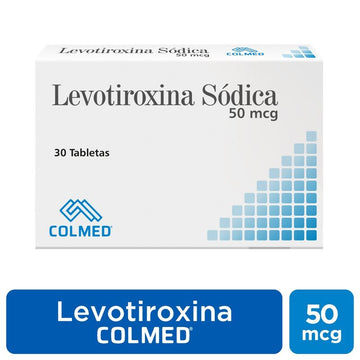 Levotiroxina 50 mcg 150 Tabletas — Procaps