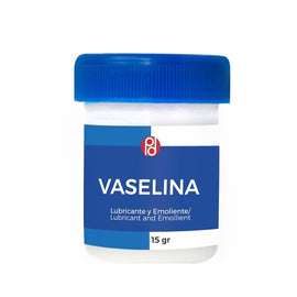 Vaselina 15g petrolato blanco — Drogam