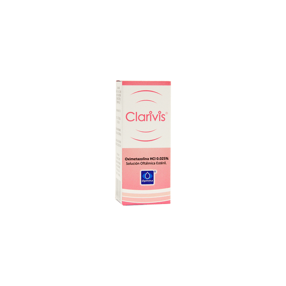 Clarivis oximetazolina 0.025% solución oftálmica 15 ml + 5 ml — Ophtha