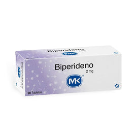Biperideno 2 mg 90 tabletas — Tecnoquímicas