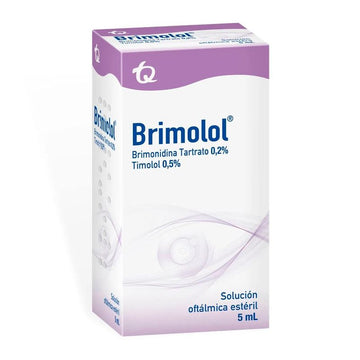 Brimolol oftálmico brimonidina timolol 5ml — Tecnoquímicas