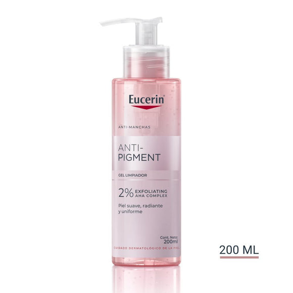 Eucerin Anti-Pigment Gel Limpiador ácido láctico y glicólico 200 ml — Eucerin