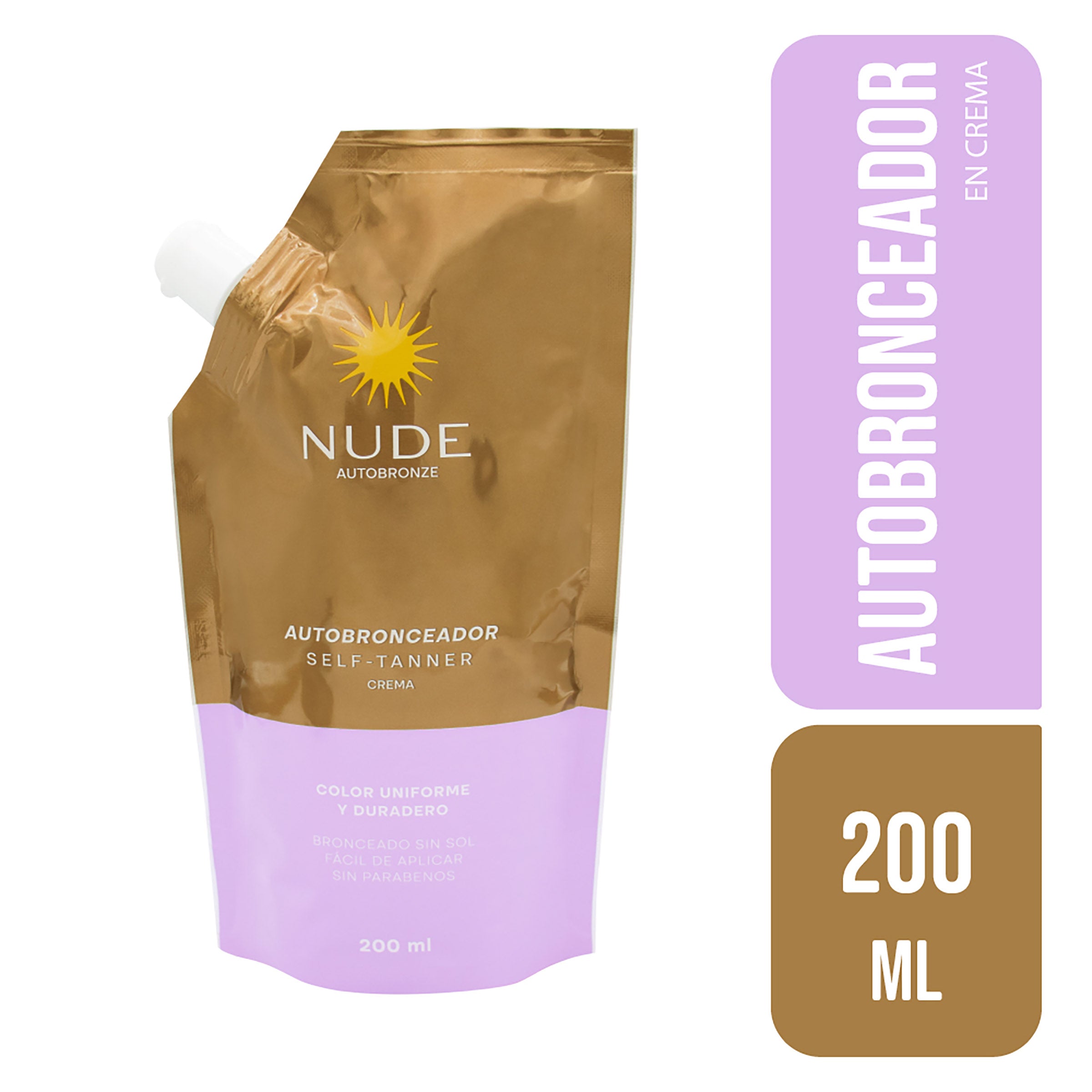 AUTOBRONCEADOR NUDE DOYPACK 200 ML