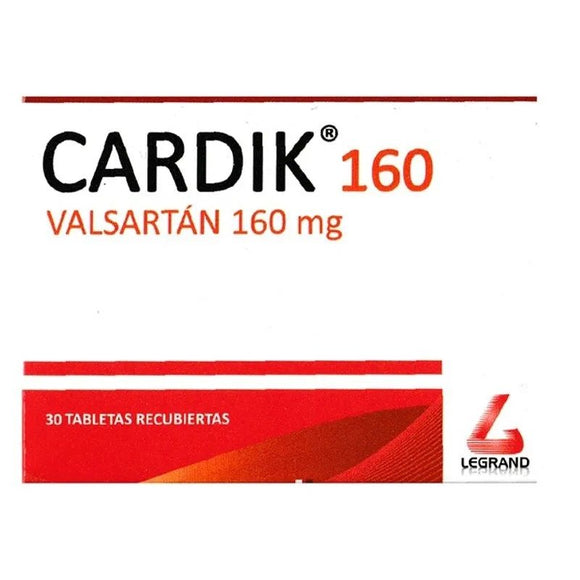 Cardik 160 mg 30 Tabletas Legrand