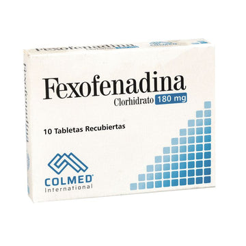 Fexofenadina 180mg 10 tabletas — Procaps