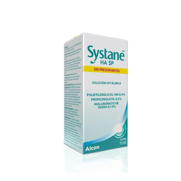 Systane HA SP Solución Oftálmica Frasco 10 ml Alcon