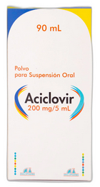 ACICLOVIR 200 MG SUSPENSION 90 ML ANGLO