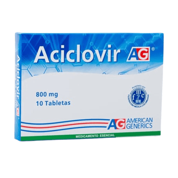 Aciclovir 800mg aciclovir 30 tabletas — Lafrancol