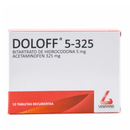 Doloff 5/325mg Tabletas Recubiertas 10 unidades — Laboratorios Legrand S.A.