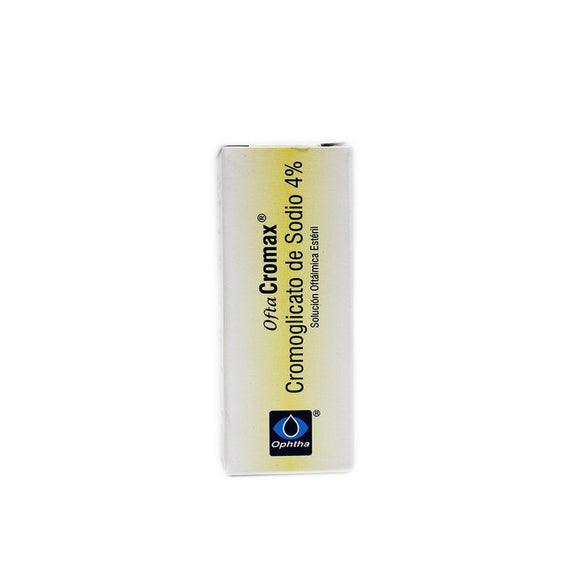 Oftacromax cromoglicato de sodio 4% gotas oftálmicas 15 ml — Especialidades Oftalmológicas