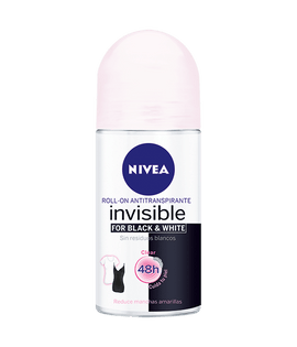 Nivea Men Invisible Black & White Roll-On 50 ml vista frontal Beiersdorf
