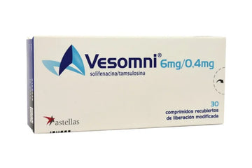 Vesomni solifenacina tamsulosina 6mg/0.4mg caja x 30 tabletas — Astellas