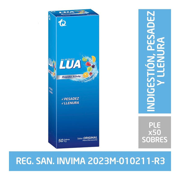 Sal de Frutas Lua 50 Sobres