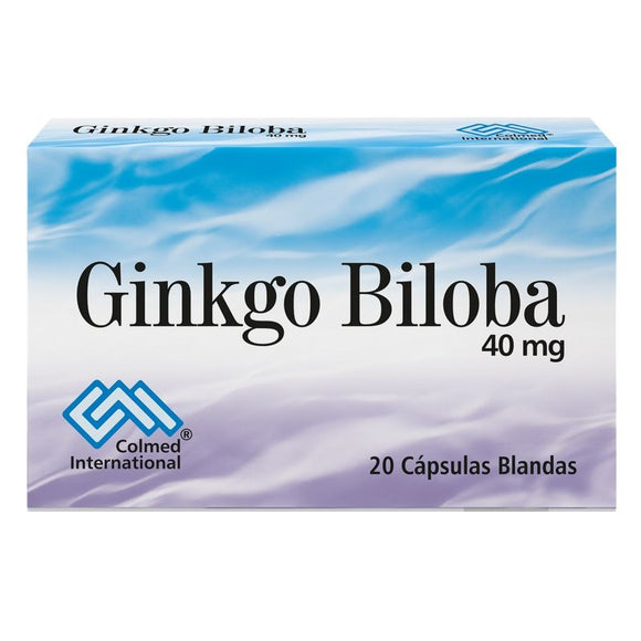 Ginkgo Biloba 40mg 20 cápsulas — Procaps
