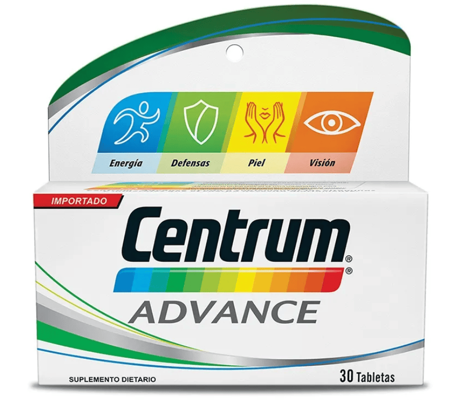 CENTRUM ADVANCE 30 TABLETAS