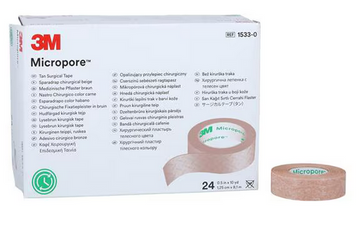 (F) MICROPORO PEQUENO 3M PIEL 24 UNDS - 1 UNIDADES