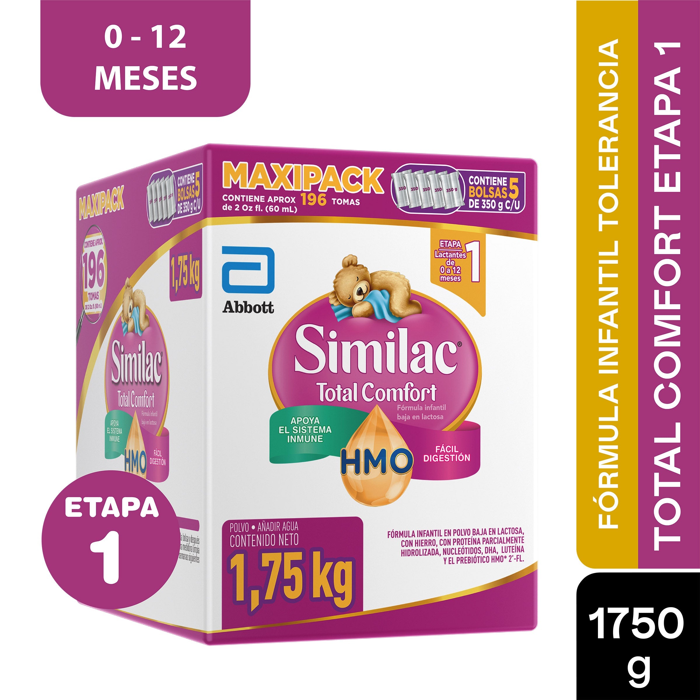 SIMILAC 1 TOTAL COMFORT HMO CAJA 1750 GR