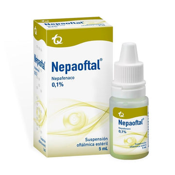 Nepaoftal nepafenaco 0.1% suspensión oftálmica frasco 5ml — MK Tecnoquímicas