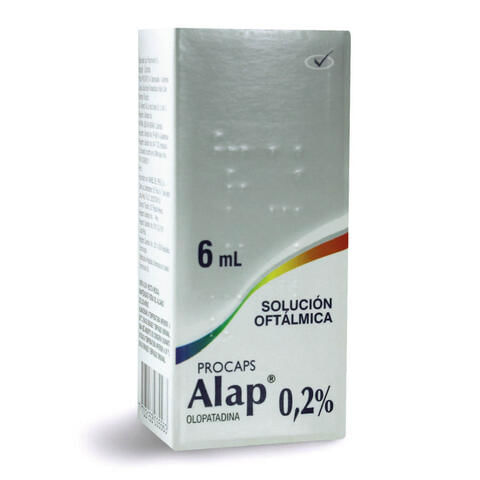 Alap Olopatadina 0.2% solución oftálmica gotas 6 ml — Procaps